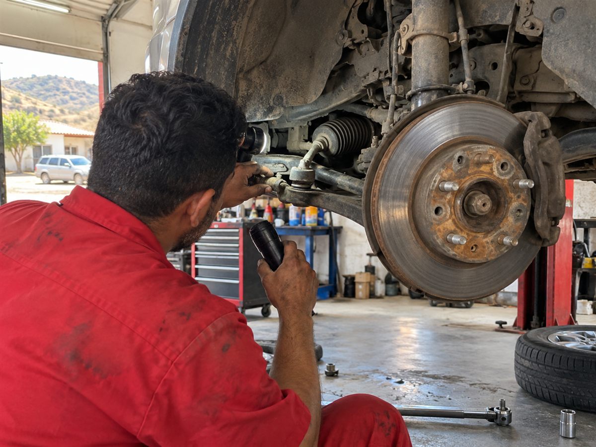 Manutenção do sistema de direção